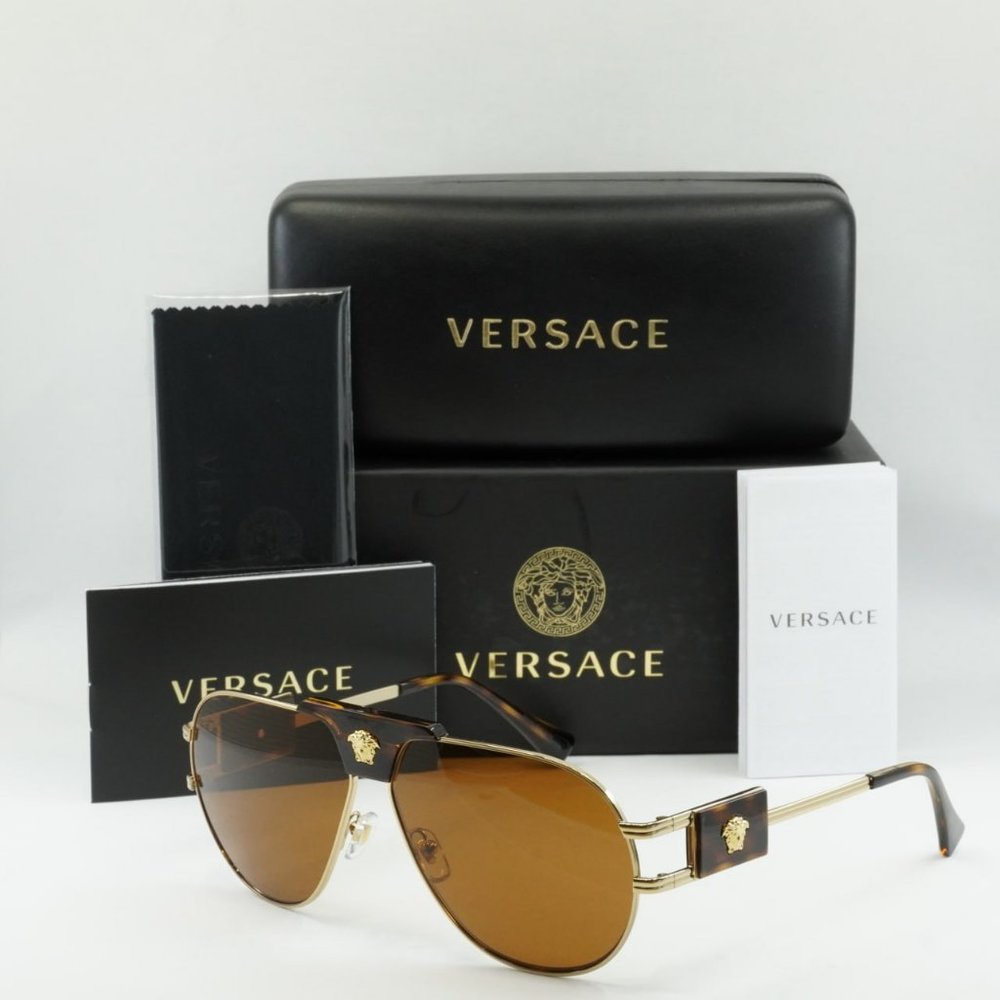 FINAL PRICE NEWEST VERSACE VE2252 147073 SUNGLASSES